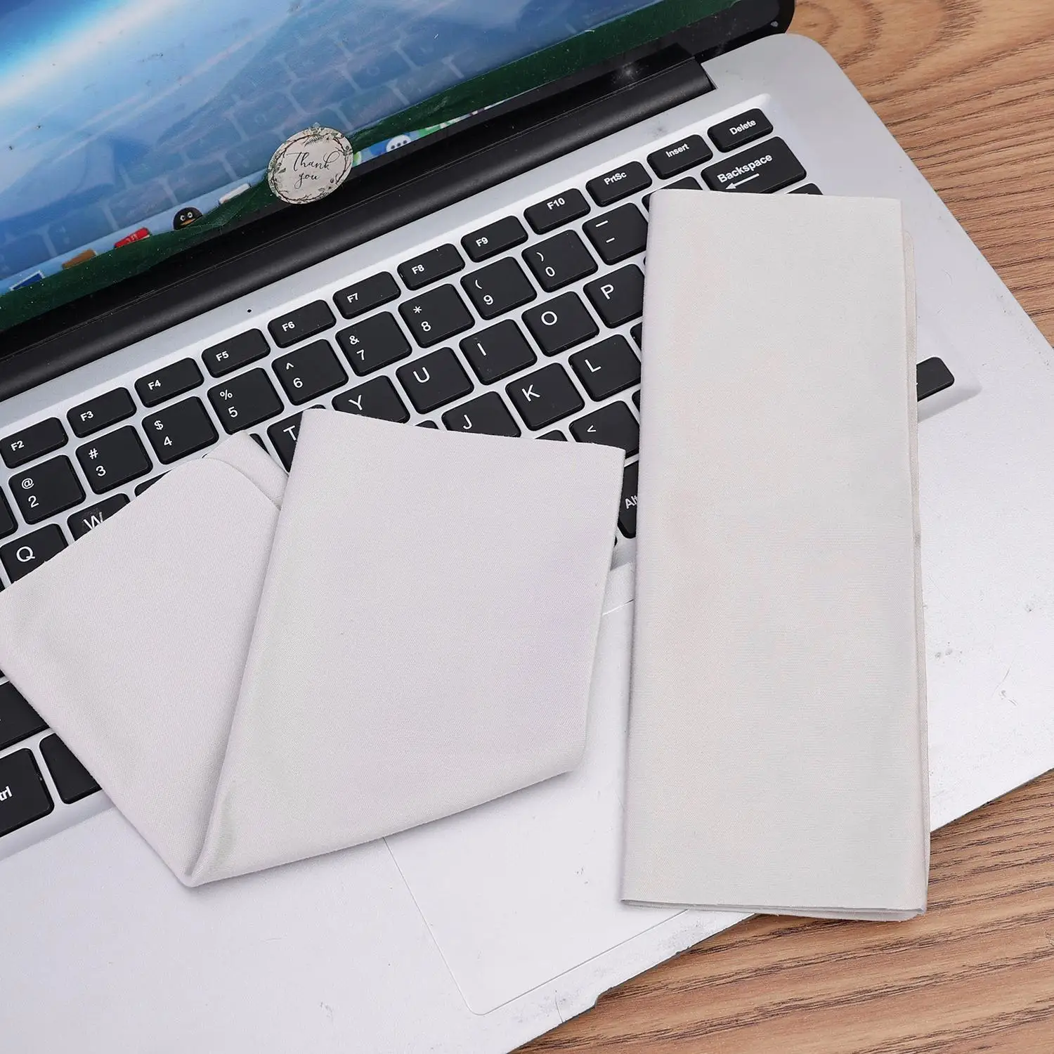 애플 노트북용 방진 천 키보드 커버 천 아이패드 맥북 PC 스크린용 마이크로파이버 청소 천 안경 닦이용 천