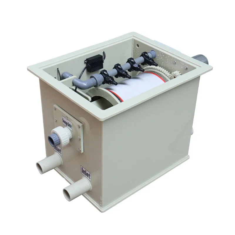

automatic backwash filtration system fish pond manure filtration drum filter mini koi rotary drum filter