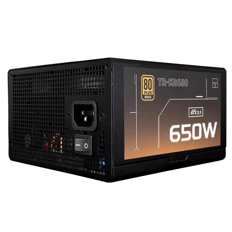 써멀라이트 TR-KG650 컴퓨터 파워 서플라이 14CM ATX3.1 골드 메달 풀 모듈 PSU 650W/750W/850W 650W