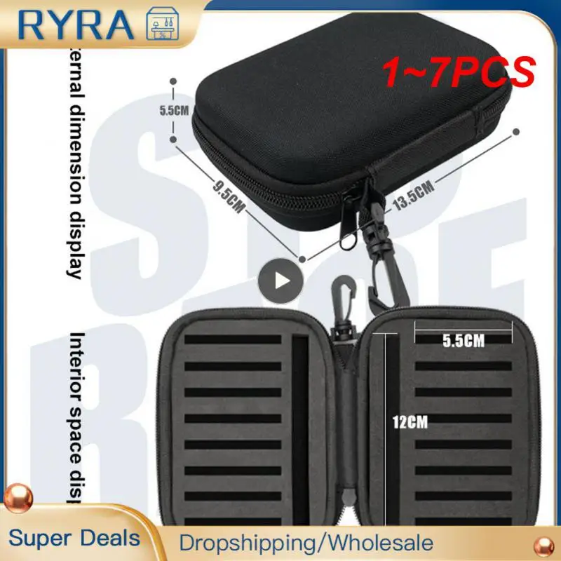 

Сумка для инструментов, Противоударная Водонепроницаемая вместительная сумка из ткани «Оксфорд» для электродрели, 1-7 шт.