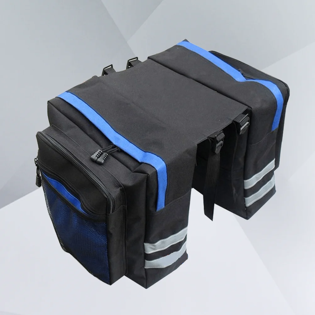 

Multi-Functional Bicycle Bag Mountain Bike Waterproof Cycling Rear Seat Bag Bicycle Trunk Shoulder Handbag Pannier