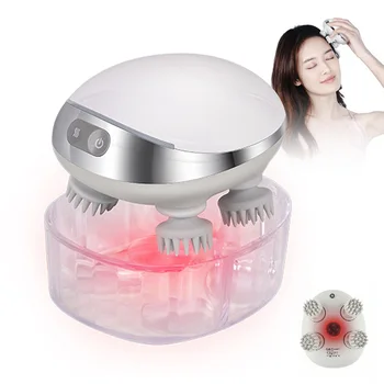 전기 헤드 마사지기, 360 도 멀티 클로, 속도 조절 가능, 두피 마사지, 어깨, 다리, 팔, 목, 깊은 조직 진동기