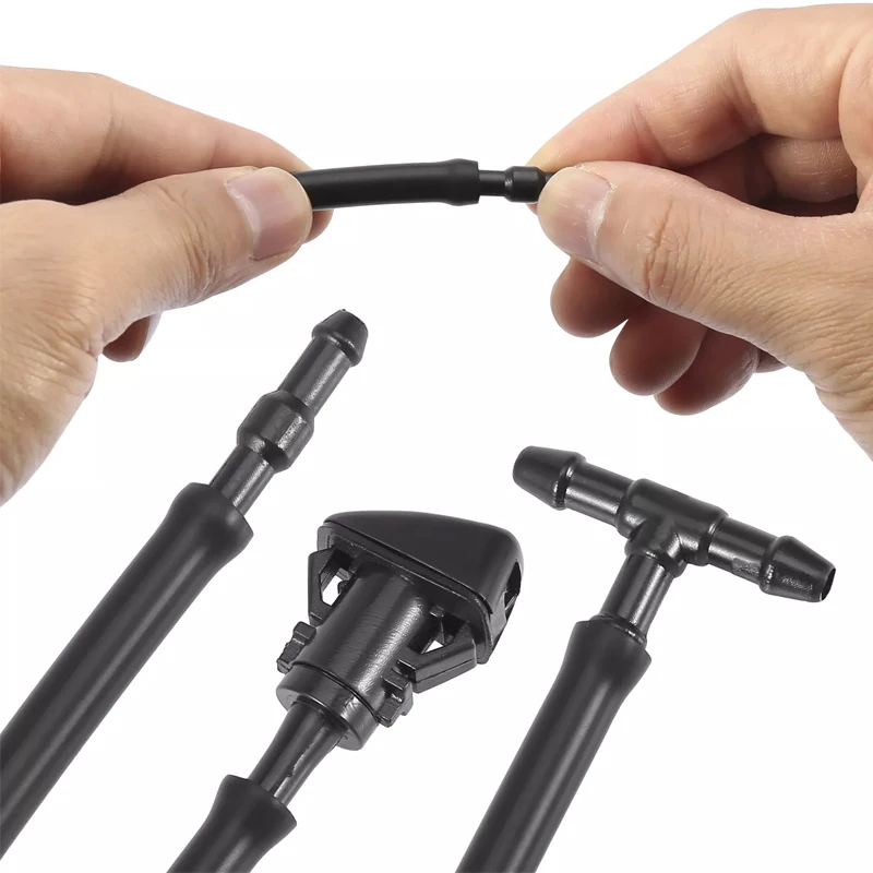 طقم فوهات غسالة الزجاج الأمامي 5303833 AA لدودج لكرايسلر رام لسيارة جيب 4805742 ايه سي 4805742 AB