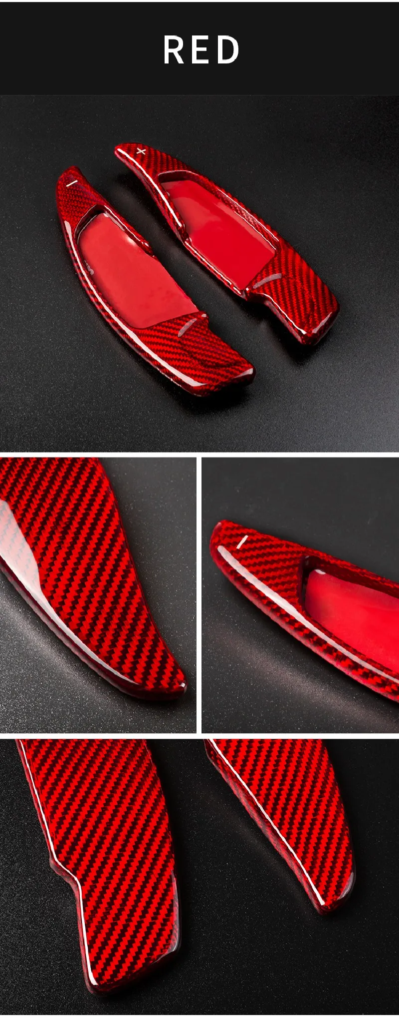 Steering Wheel Paddle Shift For BMW G Series Toyota Supra A90 Carbon Fiber Paddle Shifter Gear Accessories