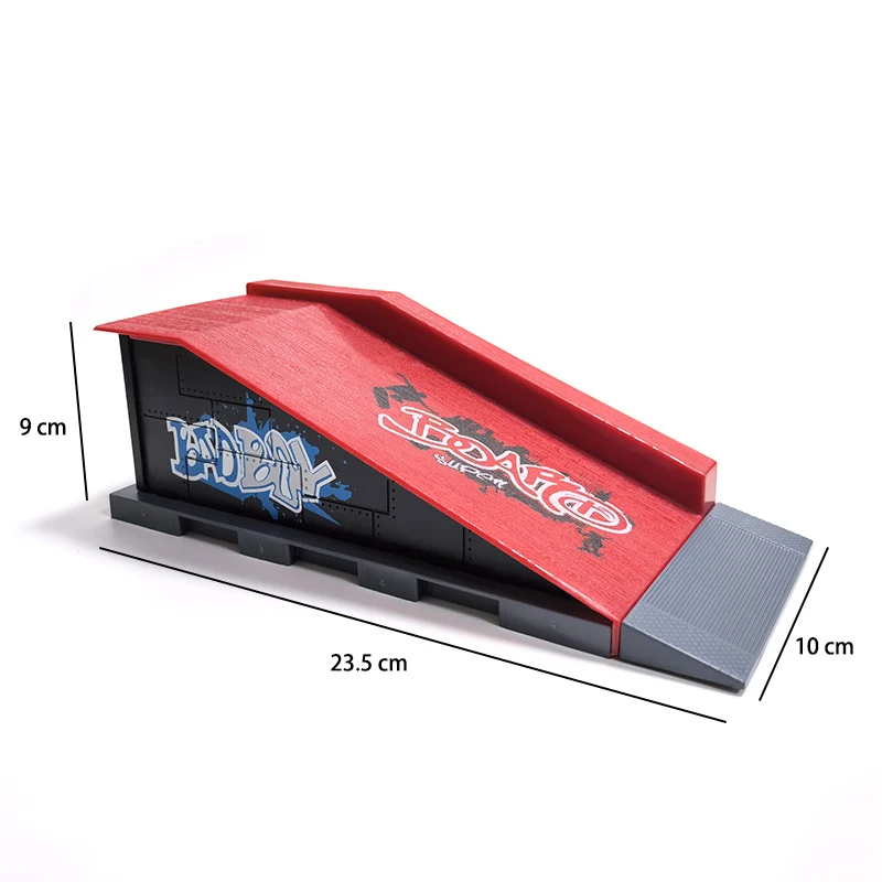 【Trending Now】 Finger Skatepark Set Professional Tech Practice Deck Platform Stunt Finger Skateboard DIY Assemble Ramp Park Kits Toys For Kids.