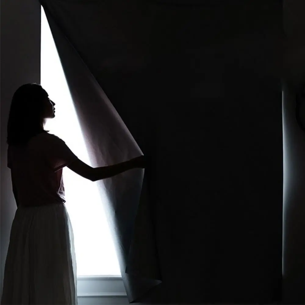 불투명 빛 차단 커튼, 태양 보호, 펀치프리, 완전 차광 디자인, 햇빛가리개 커튼 천