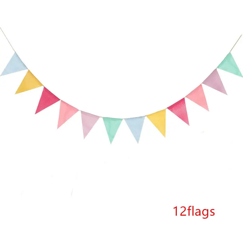 

Birthday Bunting Banner Wall Hanging Wedding Hanging Banner Party Garland Home Decor