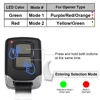 2 Buttons Garage Remote for Security+ 390MHz 315MHz PURPLE/RED/ORANGE Yellow/GREEN Opener 2 Modes Switching 4
