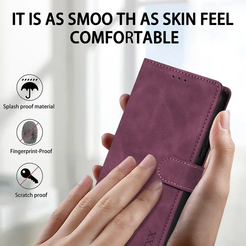 Wallet With Card Slot Flip Leather Case For Samsung Galaxy thumbnail 9