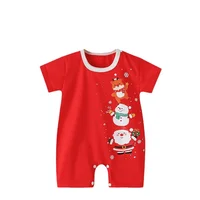 0-2 Years Baby Boys Summer Thin Cartoon Rompers Baby Girls Short Sleeve Bodysuit Newborn Infants Jumpsuit New Costume 5