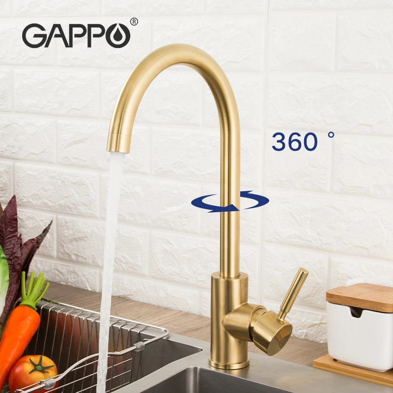 

GAPPO Kitchen Faucets Stainless Steel Kitchen Sink Faucet Cold Hot Mixer Tap torneira gourmet de cozinha