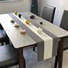 Chinese Style Linen Table Runner Modern Minimalist Tea Art Dresser Scarf Table Decor Washable Holiday Kitchen Dining Party Decor 5