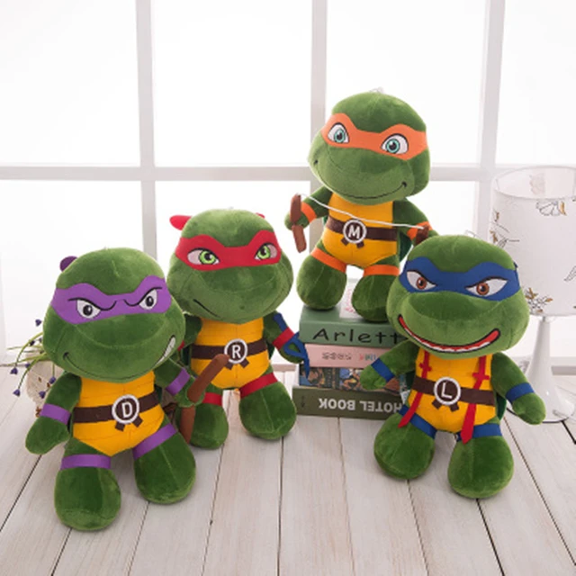 Teenage Mutant Ninja Turtles Plush Doll Toy Kids Cartoon Donatello Mikey  Raffaele Leonardo Figure Stuffed Toys For Children Gift - AliExpress