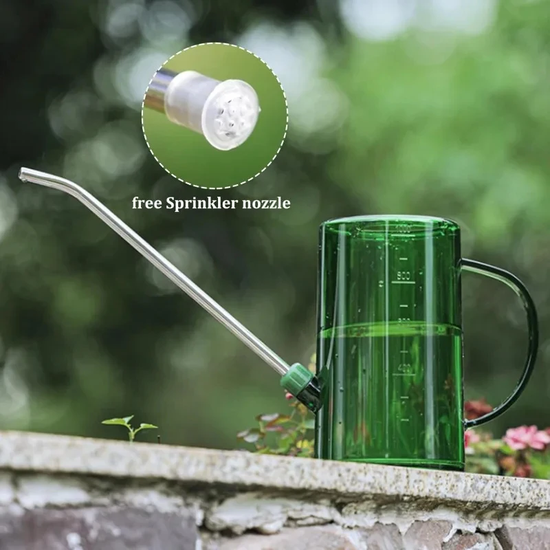 Long-Spout Watering Can for Home Use – Ideal for Garden Plants, Potted Greens, Succulents, and Flower Watering - 4