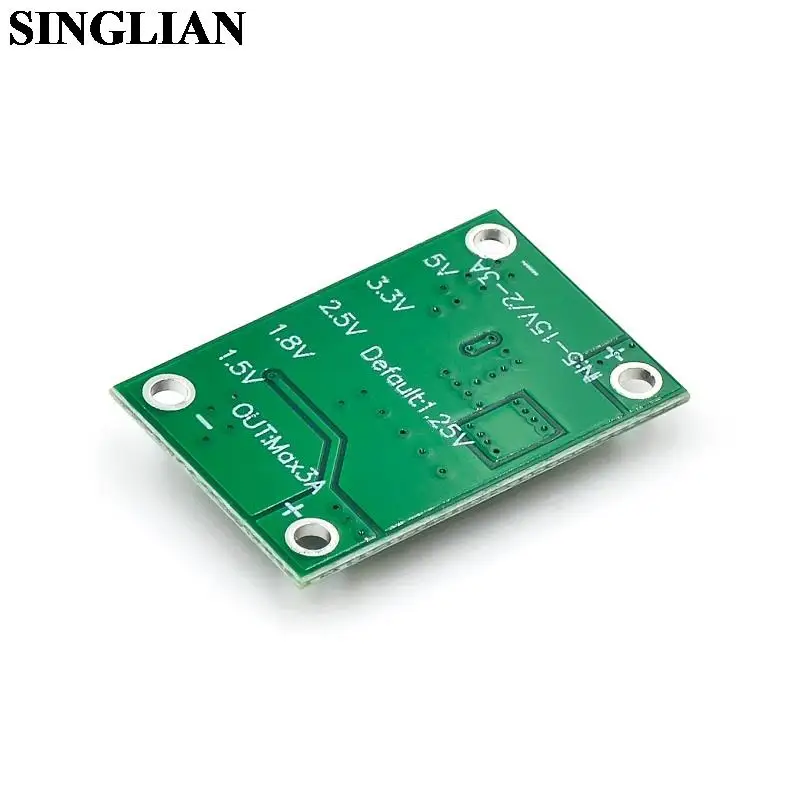 조정 가능한 전원 모듈 출력 1.25V 1.5 2.5 3.3 5V CA-1235 3A 조정 가능한 모듈