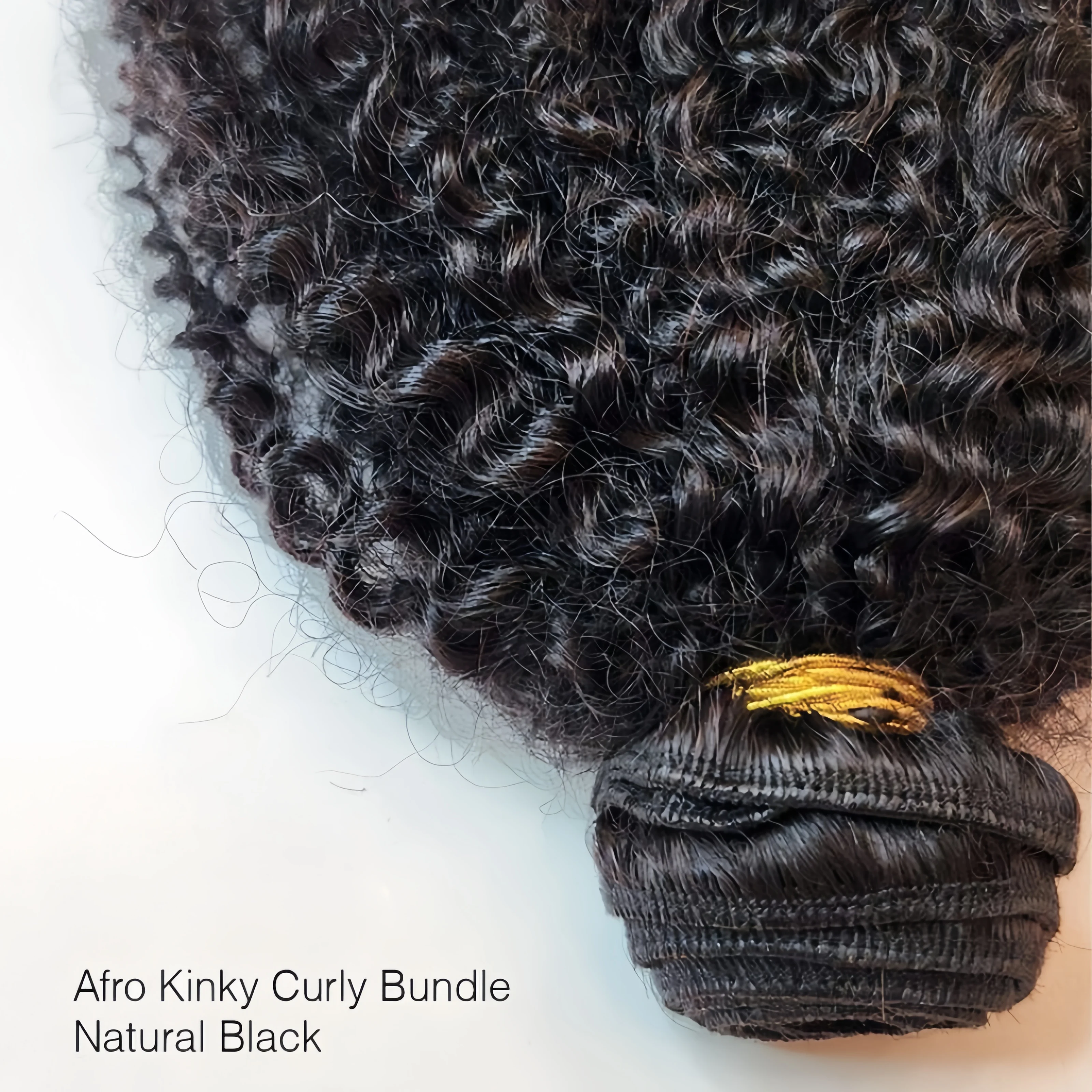 Afro kinky Bulk Human Hair Weave Bundle Deal Hair Extensions 4b