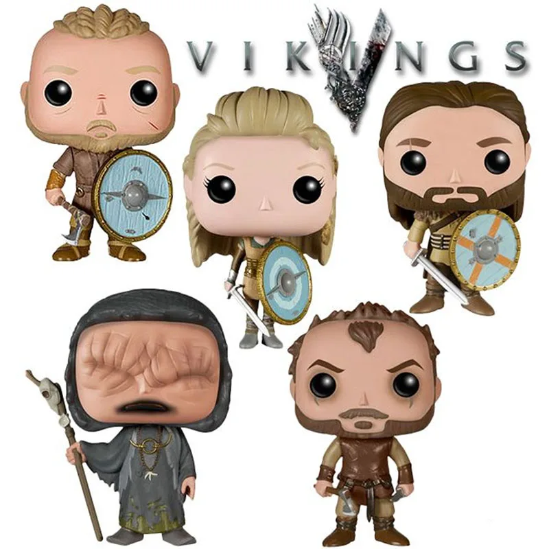 Funko Pop Vikings 178 Lagertha 177 Ragnar Lothbrok Action Figure