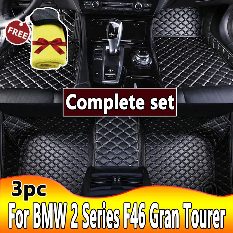 CarFloorMatsForBMW2SeriesF46GranTourer7seat20152022Anti