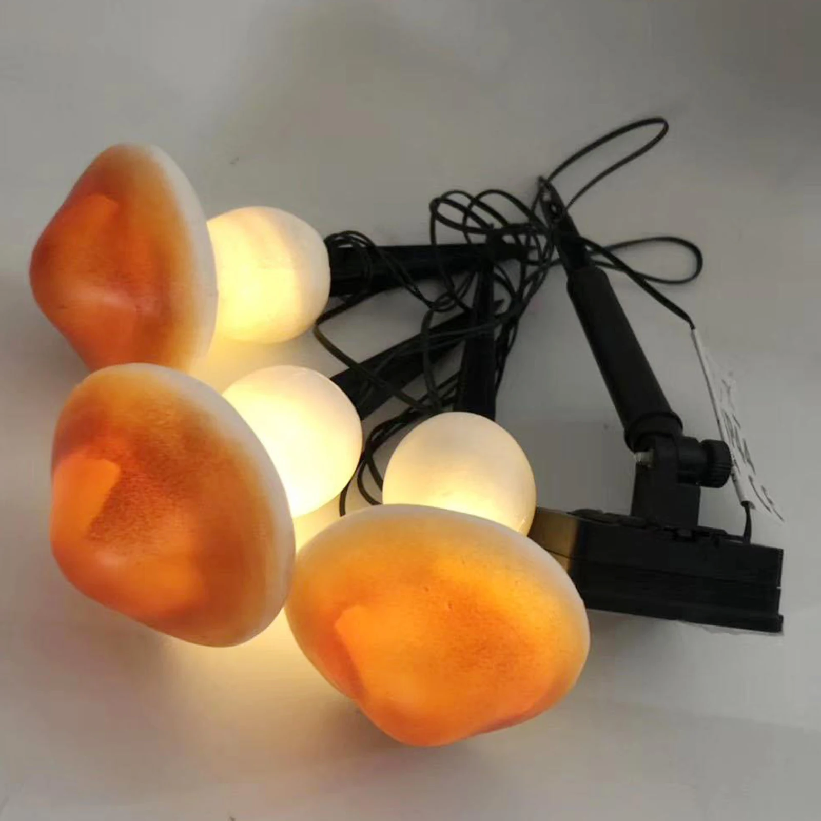 Mushroom Solar Outdoor Garden Light Ornament Statue Landscape Decor