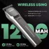 Sejoy Hair Clippers Beard  Trimmer for Men Cordless Barber Clippers for Hair Cutting Machine Rechargeable Beard Trimmer 5