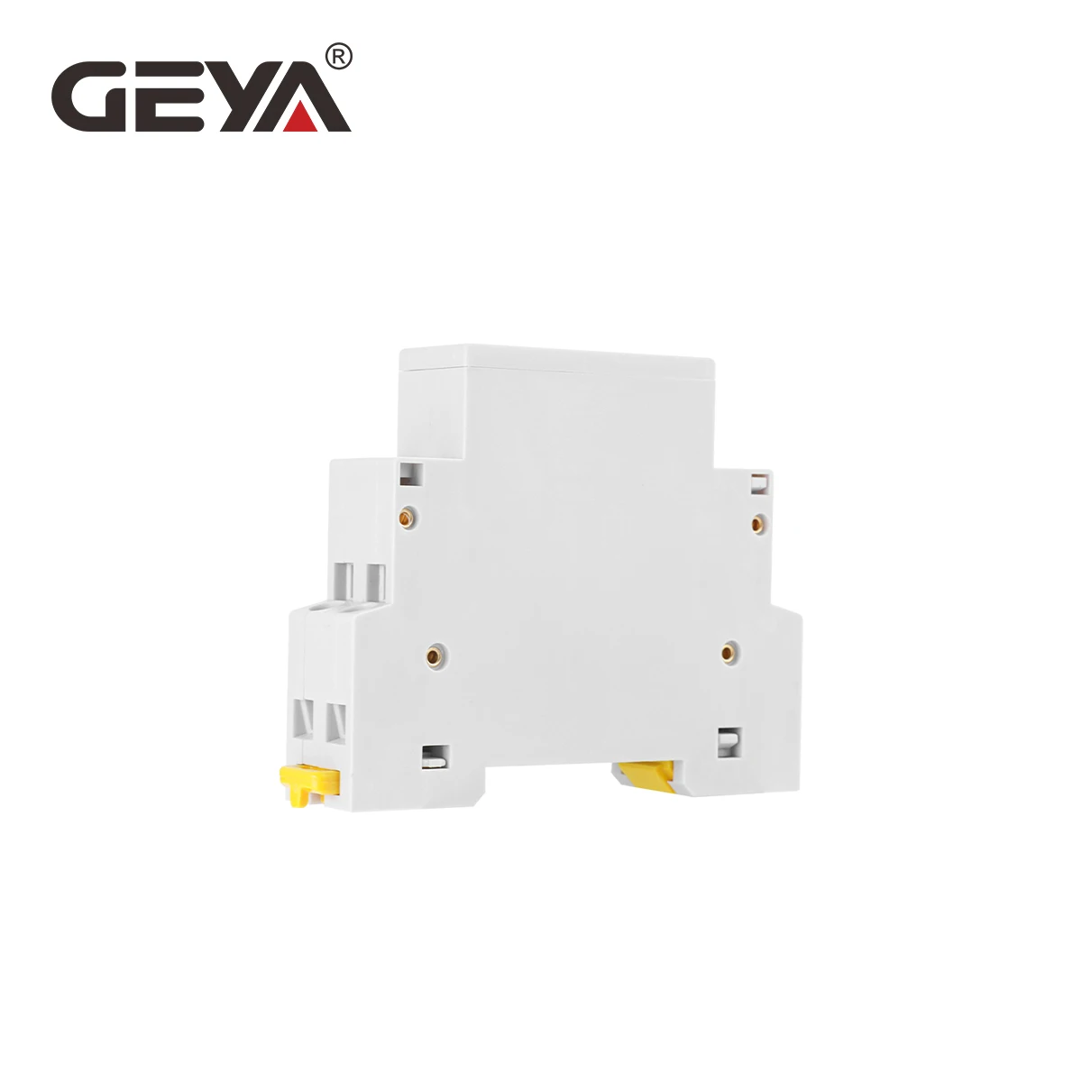 GEYA LED 디지털 디스플레이 감지기 DIN 레일 마운트 3상 전류계 AC 80-500V 100A 미니 모듈형 전류계 게이지 표시기