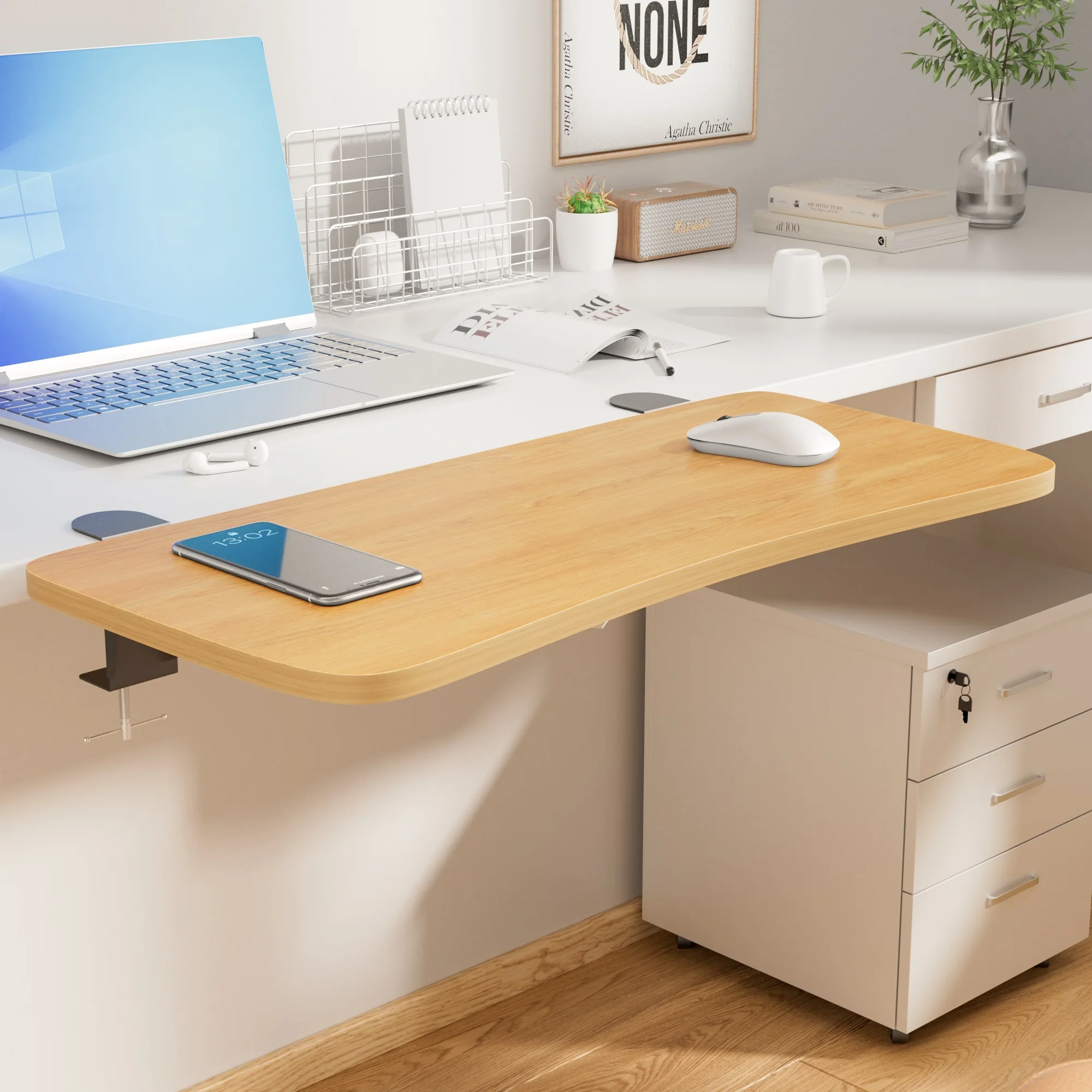 Desktop Extension Foldable Table foldable desktop table