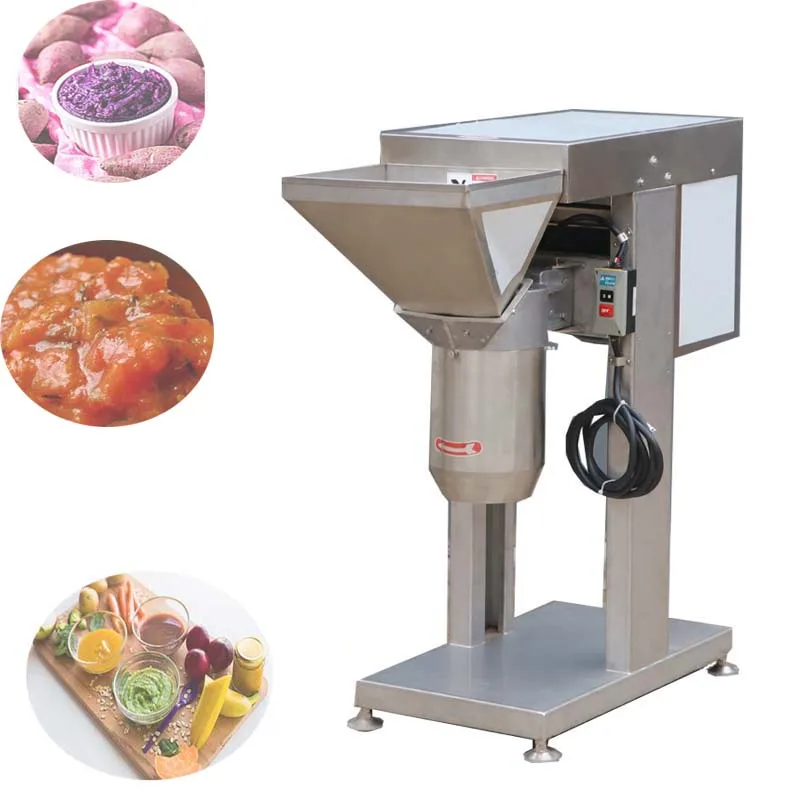 

Onion Chopper Slicer Garlic Crusher industrial Fruit Vegetable Cutter machine Sauce Production Crushing Machine