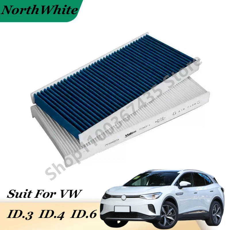 

1 пара воздушных фильтров для салона Volkswagen ID.3 ID.4X ID.6X id.4crozz id.6crozz 1ED 819 653 1ED 819 644