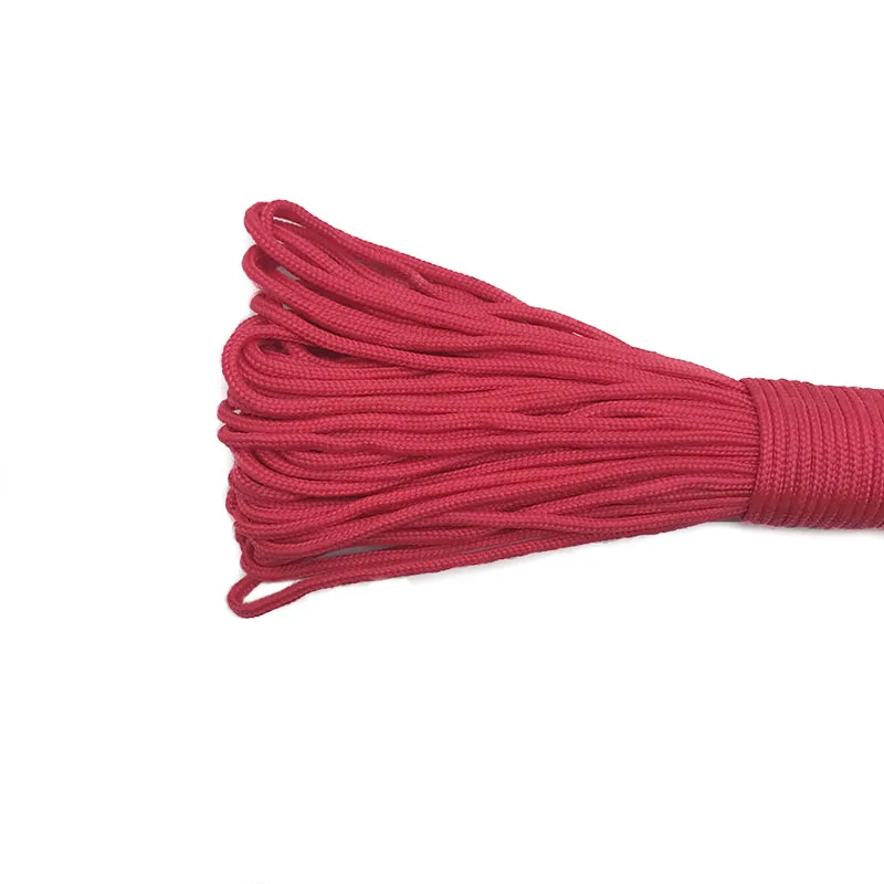 Paracord Dia 2mm One Stand Cores Paracord For Survival Parachute Cord Lanyard Camping Climbing Rope Hiking Jewelry Making