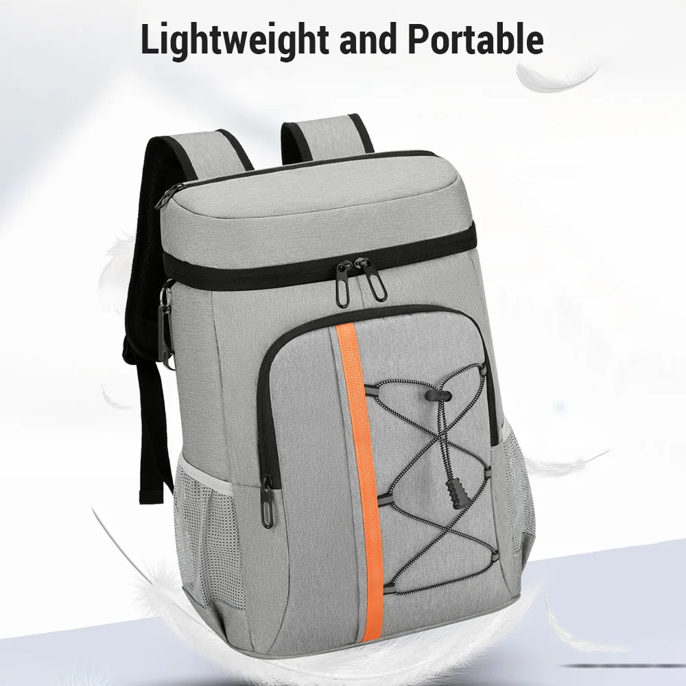 Insulated Cooler Backpack Aluminum Foil Thermal Leakproof Picnic Cooler Bag for Outdoor Camping lunch cooler bag