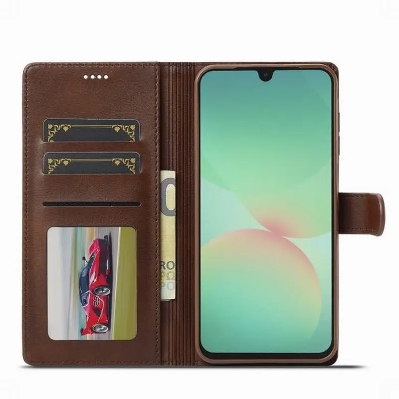 Leather Wallet Phone Case Cover