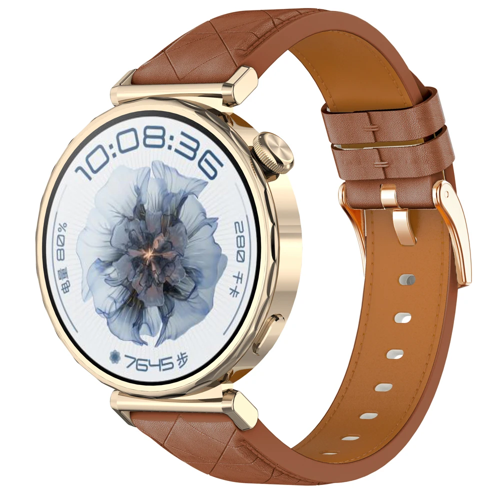 Premium PU Leather Watch Band | 18-20mm Adjustable Bracelet Strap
