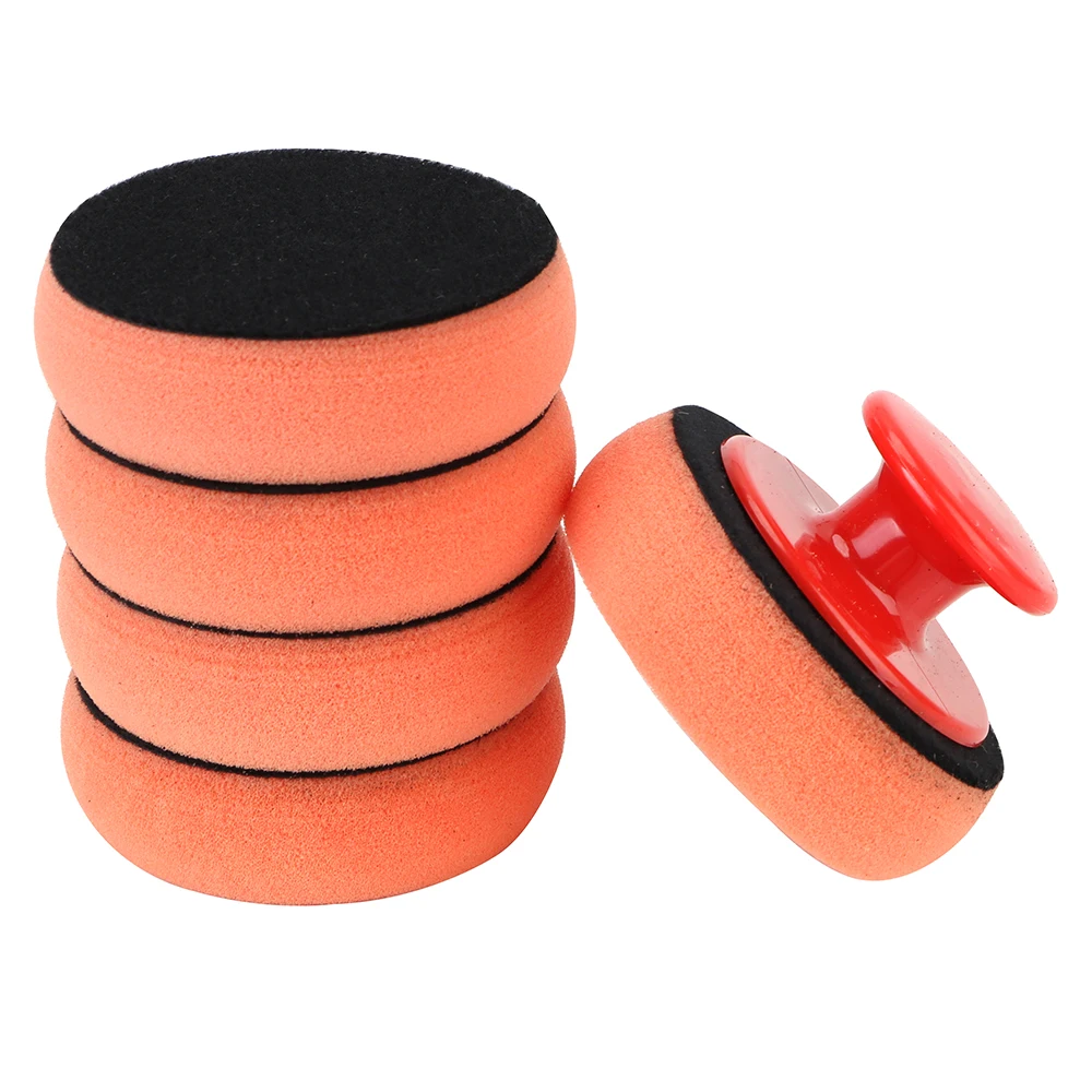 

Car Polisher Sponge Polishing Buffing Pad Paint Care Windshield Door Bumper Waxing Tool Off Road 4x4 Caravan Auto Accessories