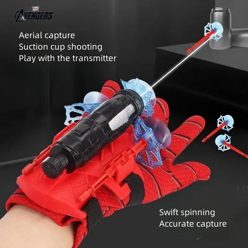 

Disney Spider-Man Spider Launcher Spider-Man Action Anime Figures Toys Cool Cartoon Spider Launcher Children Cosplay Toys Gifts