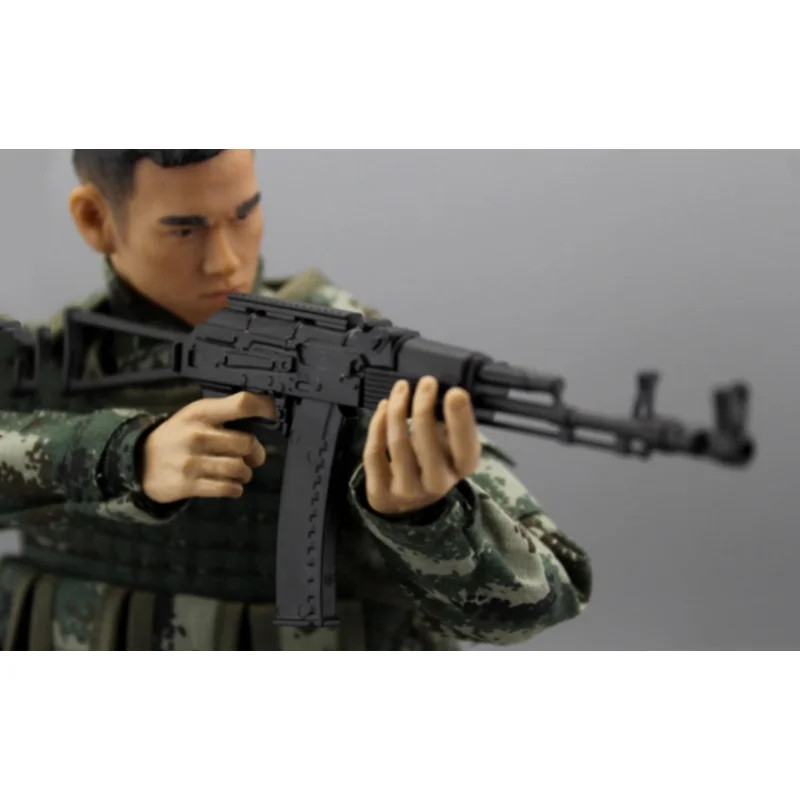 1/6 Scale AK74 Automatic Rifle Assembly Weapon Model Kit