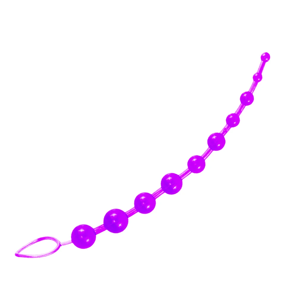 Spielzeug für Frauen Männer Homosexuell Buttplug Lange Butt Perlen Clit Pull Ring Ball Anal Stimulator Sex Zubehör_voghion.com