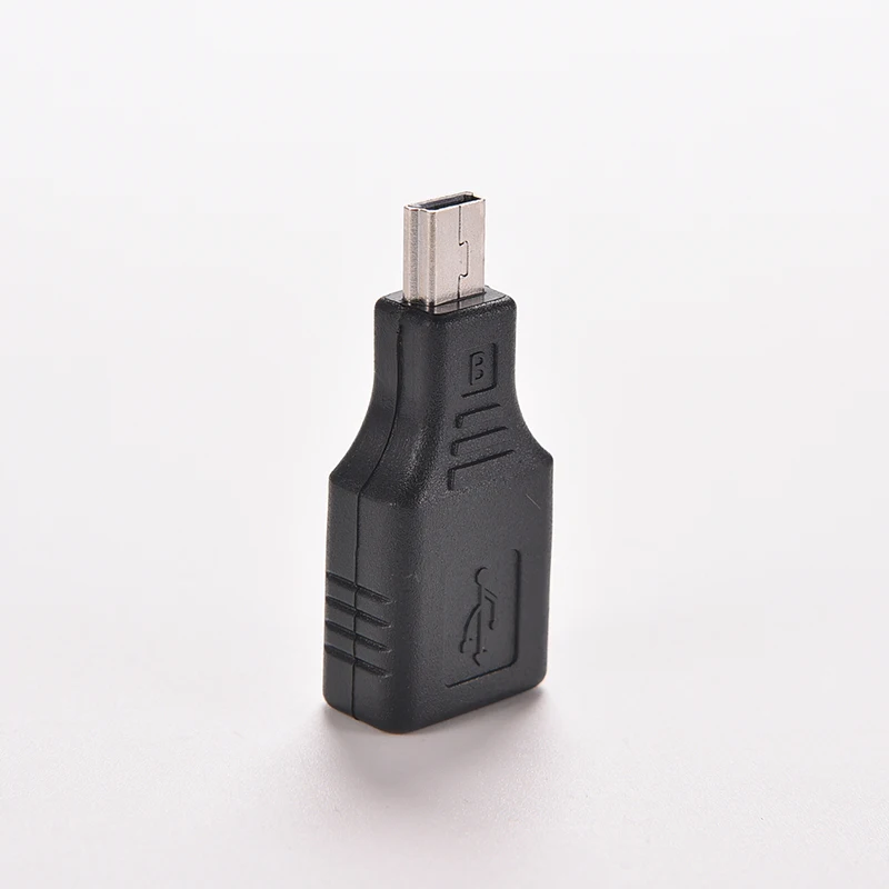 새로운 네트워크 USB 2.0 A 암에서 미니 USB B 5 핀 수 코드 케이블 허브 어댑터, 1PC