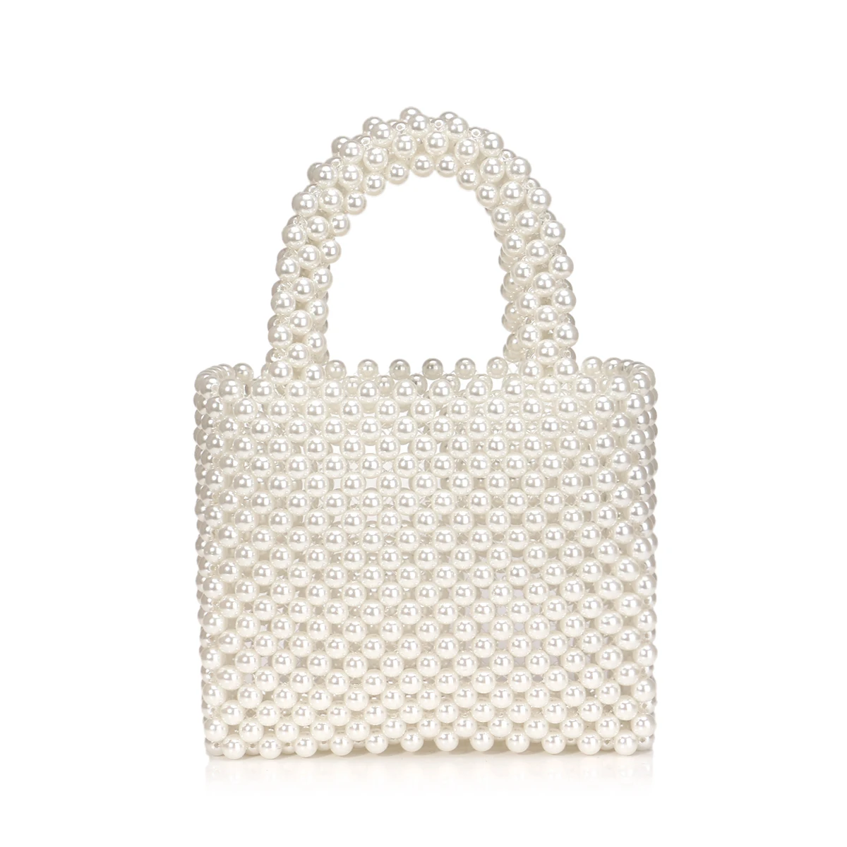 Wedding Beading Clutch Purse Hollow Out Style Evening Bag