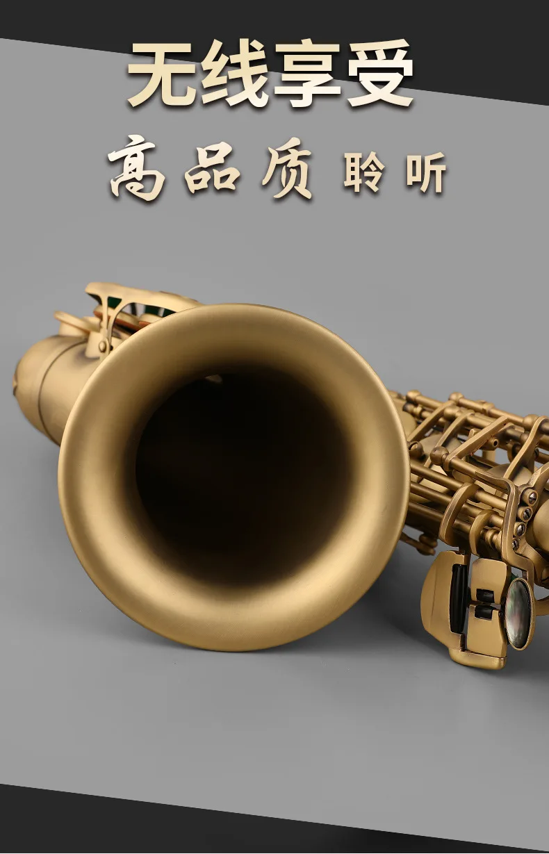 Alto Saxophone in E Flat Classical Design Major Saxophone Woodwind Beginner Adult
