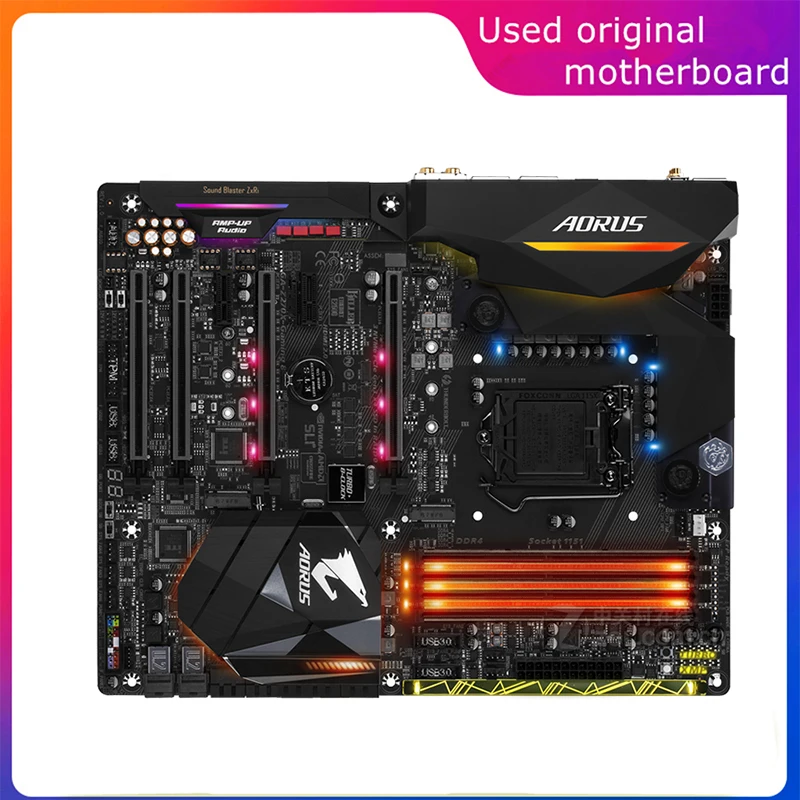 Usato Lga 1151 Per Intel Z270 Aorus Z270X-Gaming 8 Computer Usb3.0 Sata3 Scheda Madre Ddr4 64G Scheda Madre Desktop