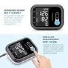 Home voice automatic arm sphygmomanometer LED large screen display time and date electronic blood pressure meter 4