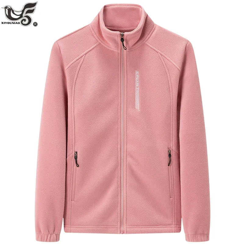 New Polar Fleece Hoodies Women Autumn Winter Korean kawaii loose Zip Up Hood Female Streetwear Harajuku Sweatshirt Tops Clothing