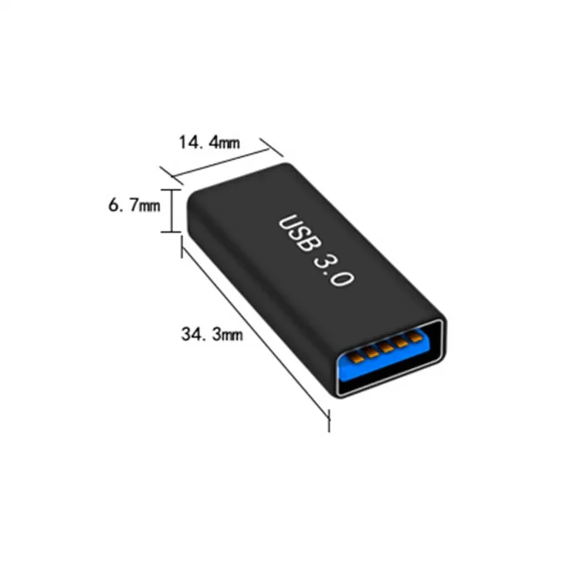 USB 3.0 Adapter Male to Female Fmale-Female Male-Female Converter Coupler Changer Connector Durable PC Laptop 1Pcs plug adapter