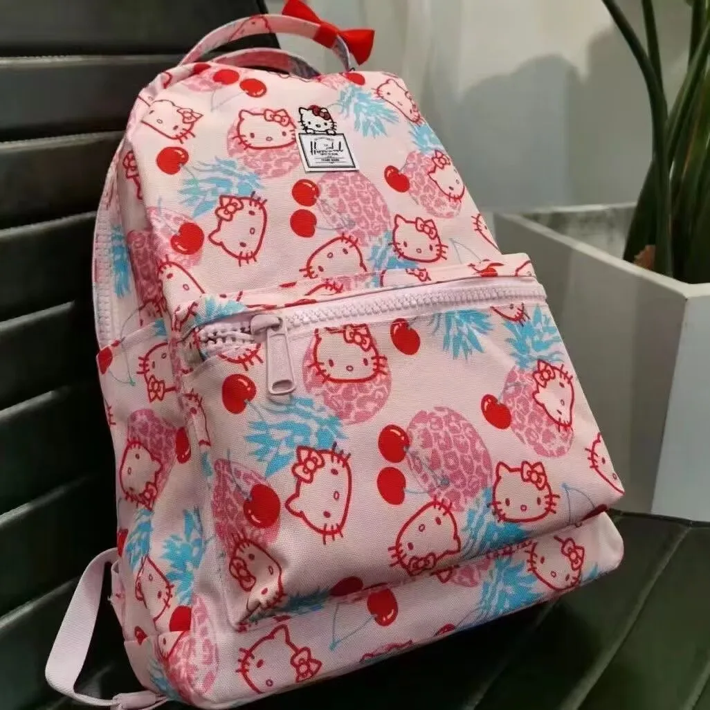 Anime Hello Kitty Y2k Bag 산리오 가방 Kawaii Sanrio Backpack Large Capacity  Hellokitty Handbag Casual Women Underarm Bags for Girls - AliExpress