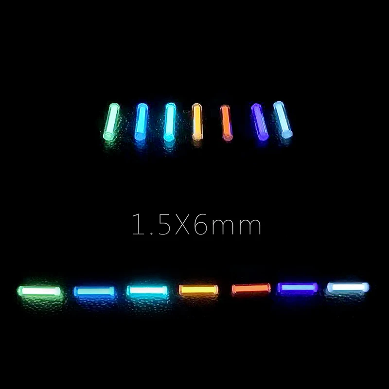20pcs Tiny Glow In The Dark Duck Resin Glow Duck Luminous Cute