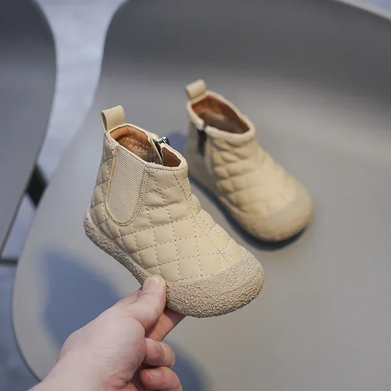 Winter Boots for Baby Boys Outdoor Girls Snow Boots Plush Children Cotton Shoes Non-slip Kids Casual Shoes Infant Toddler Shoes - Image 3