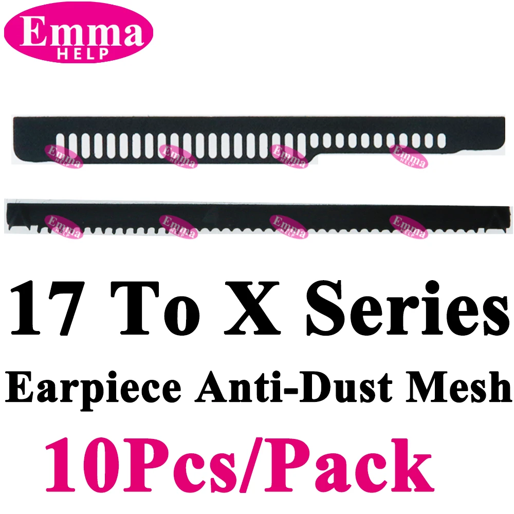 Premium Anti-Dust Ear Speaker Mesh Grill with Bracket Receiver