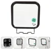 Razor Holder for Shower Fogless Mirror Makeup with Hook Mirrors Punch-free Bathroom 1