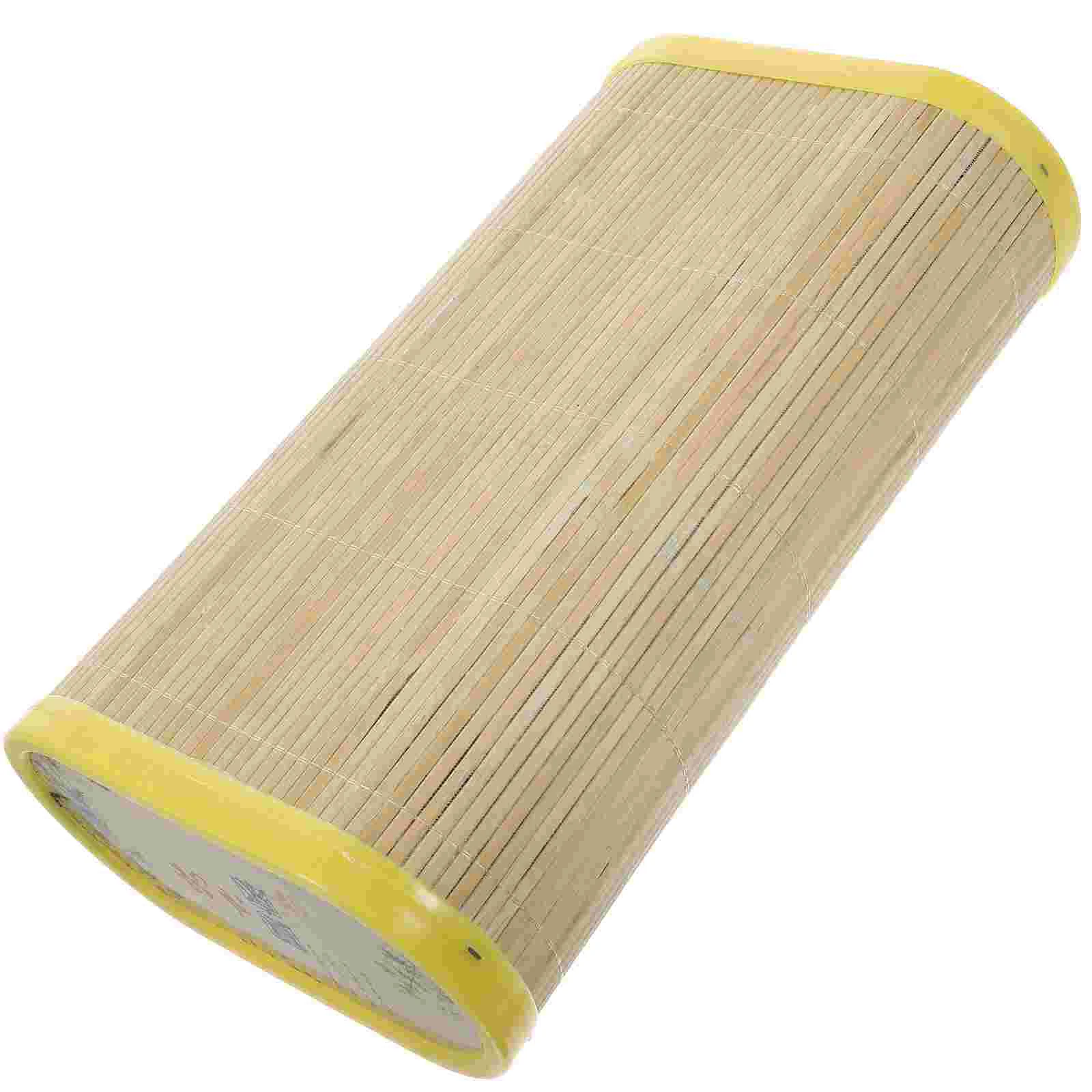 

Bamboo Pillows Elderly Sweat Steam Neck Cushion Back Rest Log Stem Mat Cervical
