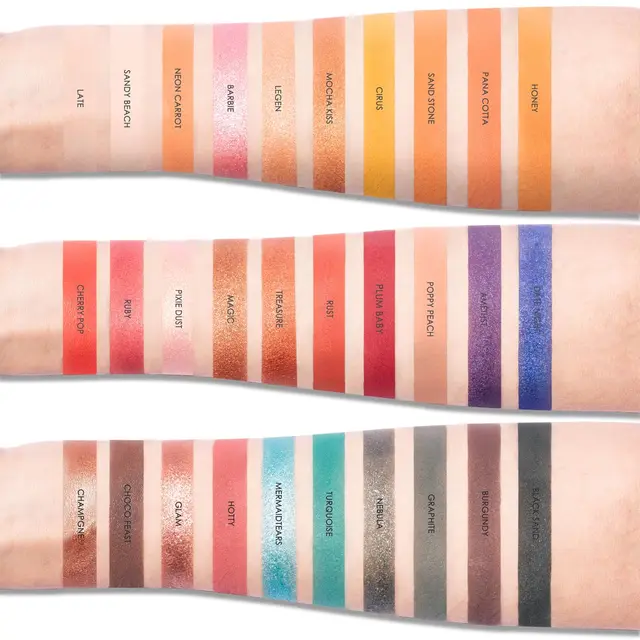 Palette Maquillage de fards à paupières, 30 couleurs